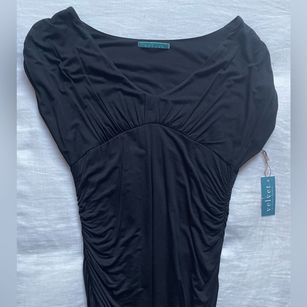 NWT Velvet Graham & Spencer Empire Waist Midi Bodycon Dress